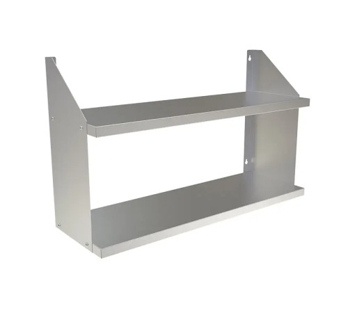 ПОЛКА НАСТЕННАЯ ДВУХ-УРОВНЕВАЯ КОБОР ПК2-100/30