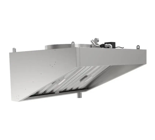 ЗОНТ ВЫТЯЖНОЙ ПРИСТЕННЫЙ С ГИДРОЗАТВОРОМ КОБОР HFR-2-90/120/К