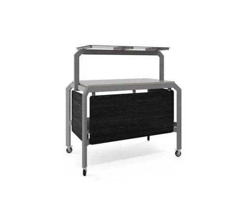 МОДУЛЬ МОБИЛЬНЫЙ НЕЙТРАЛЬНЫЙ КОБОР AN120 ALUMINUM/GLAZED/DIAMANT