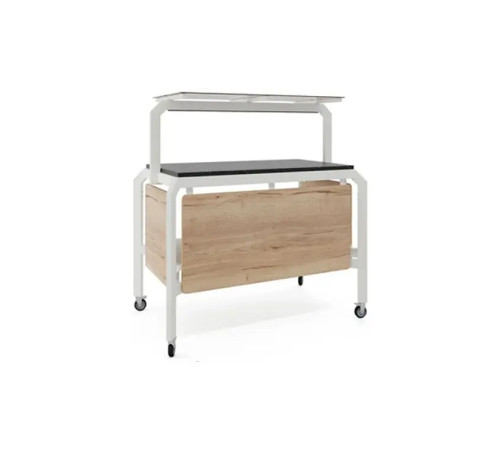 МОДУЛЬ МОБИЛЬНЫЙ НЕЙТРАЛЬНЫЙ КОБОР AN150 WHITE/NATURAL/BLACK