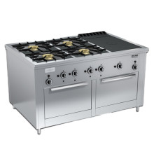 ПЛИТА ГАЗОВАЯ ВУЛКАН-HEIDEBRENNER ПРГ-IIА-6-1 2ДШ MAXI АРТ.82332