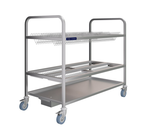 ТЕЛЕЖКА ДЛЯ ТАРЕЛОК И СТАКАНОВ KAYMAN ТТС-13/2-А