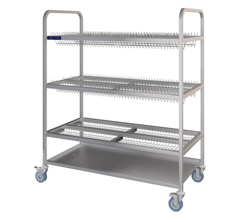 ТЕЛЕЖКА ДЛЯ ТАРЕЛОК И СТАКАНОВ KAYMAN ТТС-13/3-А