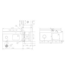 СТОЛ Д/ГРЯЗ.ПОСУДЫ DIHR T80 SX SP СПЕЦ.