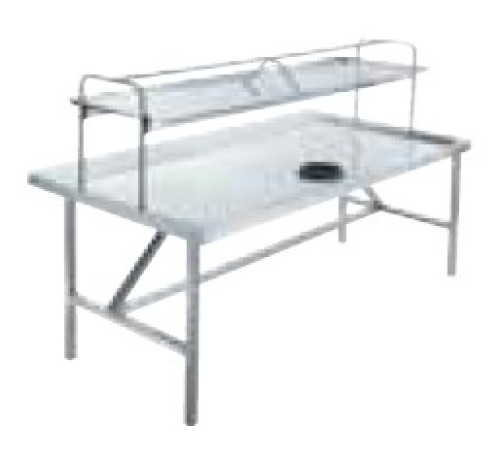 СТОЛ СОРТИРОВОЧНЫЙ Д/ГРЯЗ.ПОСУДЫ COMENDA 2000ММ СПЕЦ. С ПОЛКОЙ
