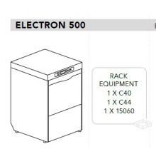 МАШИНА ПОСУДОМОЕЧНАЯ DIHR ELECTRON 500+XP+PS СПЕЦ. ТЕМПЕРАТУРА