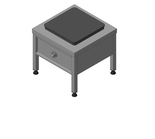 ПЛИТА-ТАБУРЕТ ЭЛЕКТРИЧЕСКАЯ ВУЛКАН-HEIDEBRENNER ETK 07 АРТ. 8058 (КВАДРАТ)