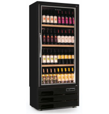 ШКАФ ВИННЫЙ ДЕРЕВ.  ENOPRESTIGE 400 4TV/1TV ЧЕРНЫЙ+ЗАМОК