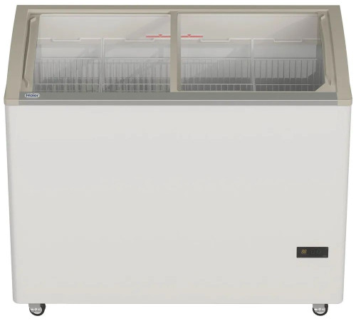 ЛАРЬ МОРОЗИЛЬНЫЙ HAIER SD-416AELUA ГНУТОЕ СТЕКЛО