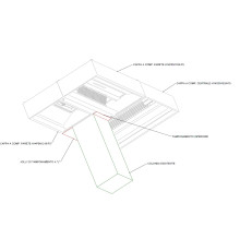 ЗОНТ ПРИТОЧНО-ВЫТЯЖНОЙ ЦЕНТРАЛЬНЫЙ APACH CHEF LINE AIHI14CON/SOL.B SPECIAL