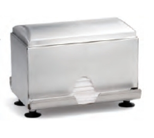 Двусторонний диспенсер для трубочек 24.5x18x18,5см, нерж сталь 237