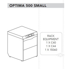 МАШИНА ПОСУДОМОЕЧНАЯ DIHR OPTIMA 500 SMALL