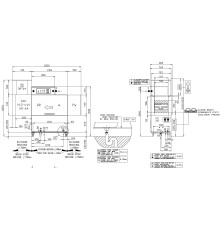 МАШИНА ПОСУДОМОЕЧНАЯ DIHR RX 144 DX+DDE+XP+DR64/ДЕЛЕНИЕ 3 ЧАСТИ