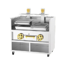 ГРИЛЬ ОТКРЫТЫЙ JOSPER BASQUE PVJ-50-2-1-MB