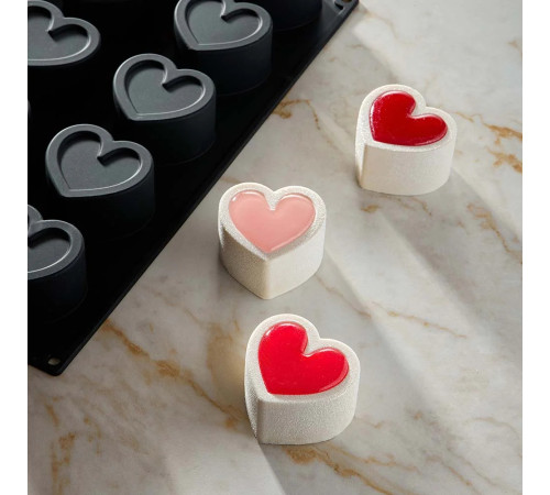 Форма силик. д/зам. и вып. PAVOFLEX Eros 2.0 d70x60xh40мм, 130мл, 15 ячеек PX43111