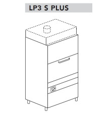 МАШИНА КОТЛОМОЕЧНАЯ DIHR LP3 S PLUS ELETTRONICA+DDE+PS