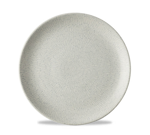 Тарелка мелкая 26см, без борта, Delta, цвет Grey DELGEV101