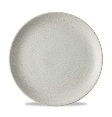 Тарелка мелкая 28.8см, без борта, Delta, цвет Grey DELGEV111