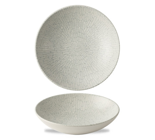 Тарелка глубокая 18,2см 0,426л, без борта, Delta, цвет Grey DELGEVB71