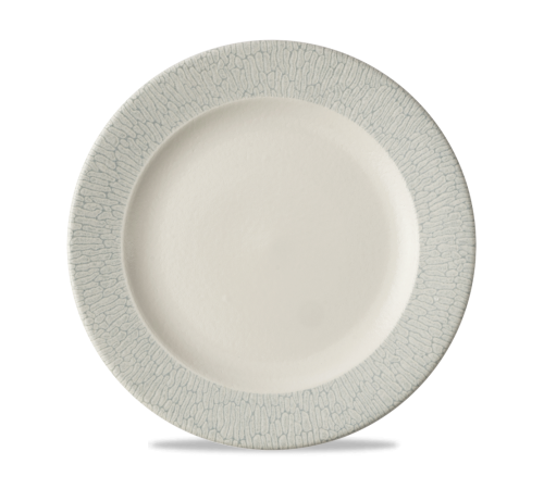 Тарелка мелкая 27,6см, с бортом, Delta, цвет Grey DELGVP581