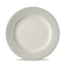 Тарелка мелкая 17см, с бортом, Delta, цвет Grey DELGVP651