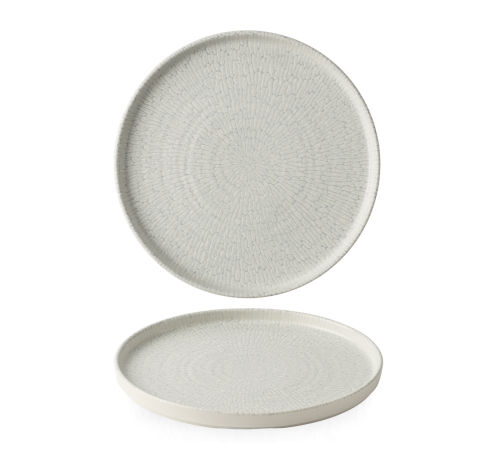 Тарелка мелкая d15,7см h2см, с прямым бортом, Delta, цвет Grey DELGWP161