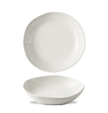 Тарелка глубокая 21,5см 0,8л, без борта, Envisage Natural, цвет white WHPWB11