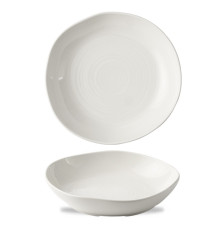 Тарелка глубокая 25см 1,2л, без борта, Envisage Natural, цвет white WHPWB21
