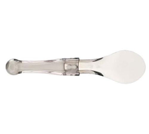 Ложка лопатка для мороженого 260 мм прозрачная ручка, нерж.сталь