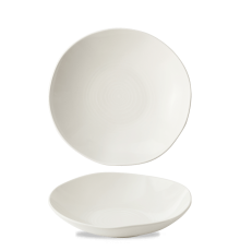 Тарелка глубокая 22см 0,75л, без борта, Envisage Natural, цвет white WHPB221