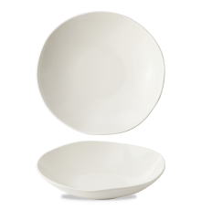 Тарелка глубокая 25см 1,15л, без борта, Envisage Natural, цвет white WHPB251