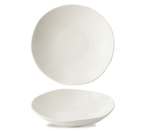 Тарелка глубокая 25см 1,15л, без борта, Envisage Natural, цвет white WHPB251