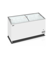 ЛАРЬ МОР.СО СТЕКЛ.КРЫШ.TEFCOLD IC551SCEB