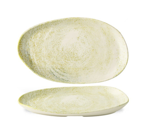 Блюдо сервировочное 22x13см, Envisage Erosion, цвет Sand EROSPLA11