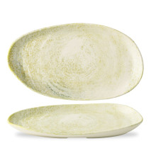 Блюдо сервировочное 26x15см, Envisage Erosion, цвет Sand EROSPLA21