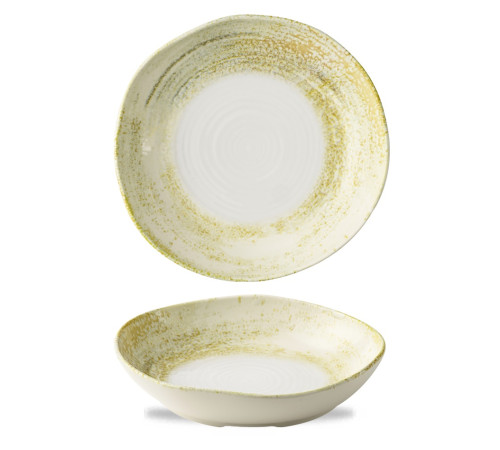 Тарелка глубокая 21,5см 0,8л, без борта, Envisage Erosion, цвет Sand EROSPWB11