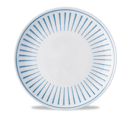 Тарелка мелкая 26см, без борта, Era, цвет Blue ERABEV101