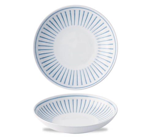 Тарелка глубокая 18,2см 0,426л, без борта, Era, цвет Blue ERABEVB71