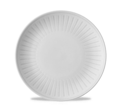 Тарелка мелкая 26см, без борта, Era, цвет Grey ERAGEV101