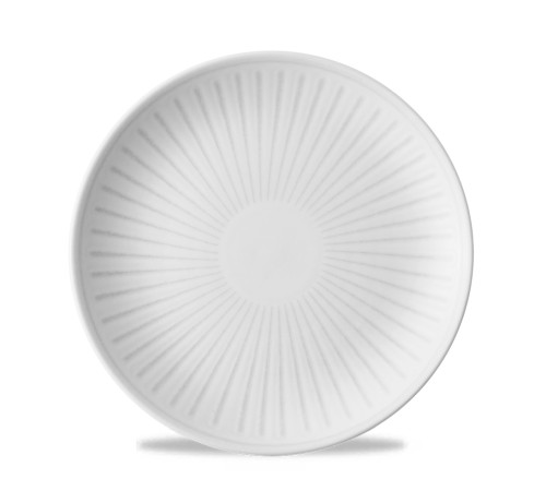 Тарелка мелкая 21.7см, без борта, Era, цвет Grey ERAGEVP81