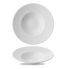 Тарелка для пасты 24см 0,284л, с широким бортом, Delta, цвет Grey ERAGVWBM1