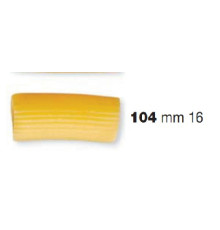 ФОРМА LA MONFERRINA ДЛЯ Р6/P12 RIGATONI 16 MM 104 БРОНЗА