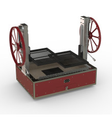 ГРИЛЬ УГОЛЬНЫЙ GRILLVETT CORVETTE M2 (КРАСНЫЙ)