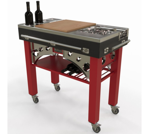 СТОЛ-ТЕЛЕЖКА GRILLVETT FLAMBE ДЛЯ ФЛАМБИРОВАНИЯ