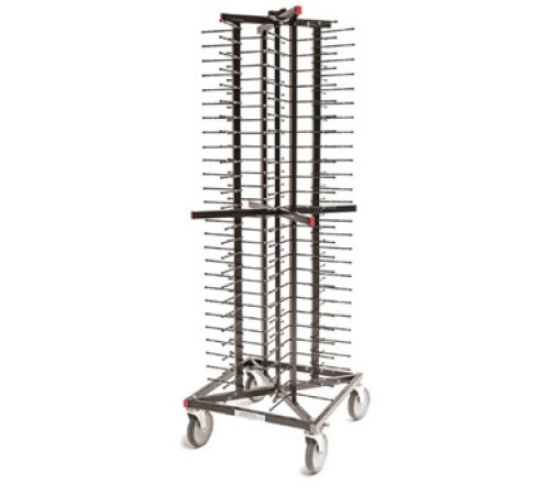 Тележка сервировочная для тарелок 60x60см h179см, 44830-99