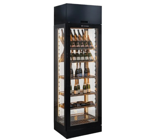ШКАФ ВИННЫЙ ВЕНТ.TECFRIGO IMPERIAL 26 ЧЕРНЫЙ + ПОЛКИ VERTICAL НАБОР