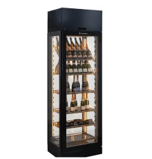 ШКАФ ВИННЫЙ ВЕНТ.TECFRIGO IMPERIAL 22.1 FG ЧЕРНЫЙ + ПОЛКИ VERTICAL НАБОР