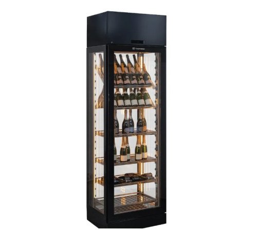 ШКАФ ВИННЫЙ ВЕНТ.TECFRIGO IMPERIAL 22.1 FG ЧЕРНЫЙ + ПОЛКИ VERTICAL НАБОР