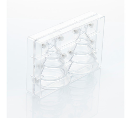 Форма д/шок. 3D Hula Tree d110мм h152мм, 2 ячейки, 200гр, п/к с магнитом BPA FREE 21SR100