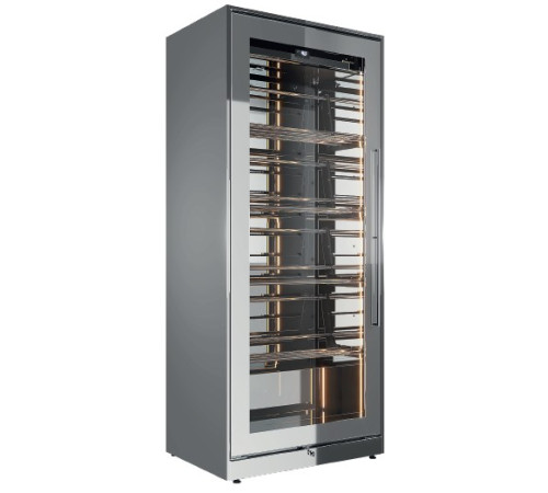 ШКАФ ВИННЫЙ СТАТ. ENOFRIGO INFINITY STD LARGE ЧЕРНЫЙ + КОМПЛЕКТ ПОЛОК 4ШТ